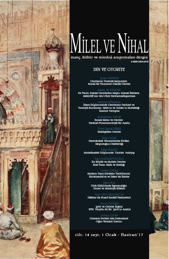 Cilt/Volume 14 - Sayı/Issue 1