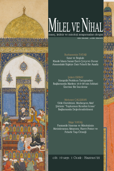 Cilt/Volume 19 - Sayı/Issue 1