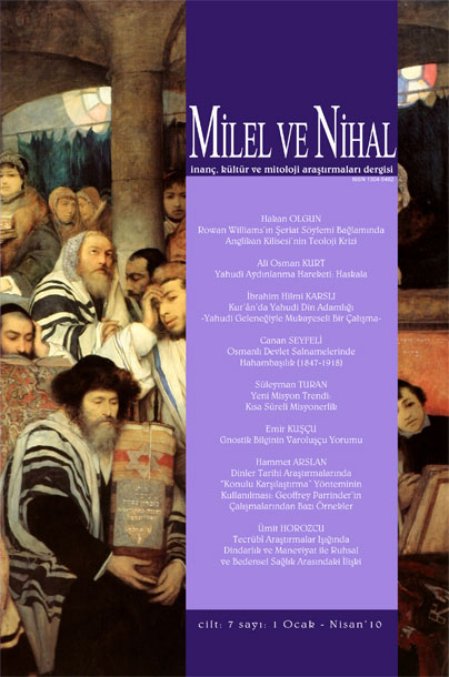 Cilt/Volume 7 - Sayı/Issue 1