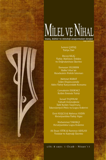Cilt/Volume 8 - Sayı/Issue 1